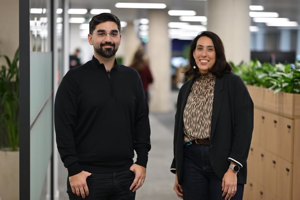 Image of Omar Ahmed and Elisa Damiani