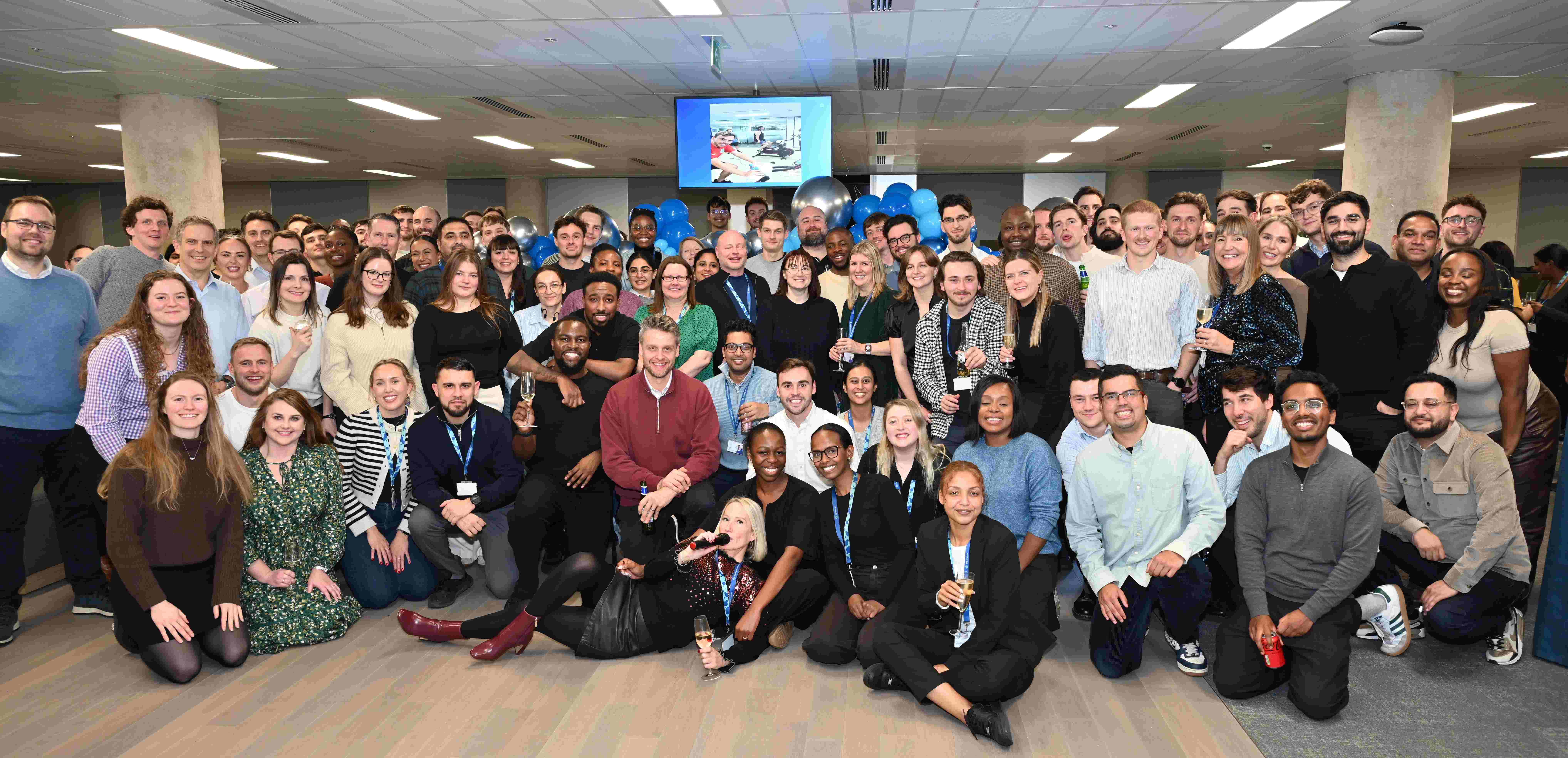 The Brook Green Supply team at the 10th anniversary celebration of the company