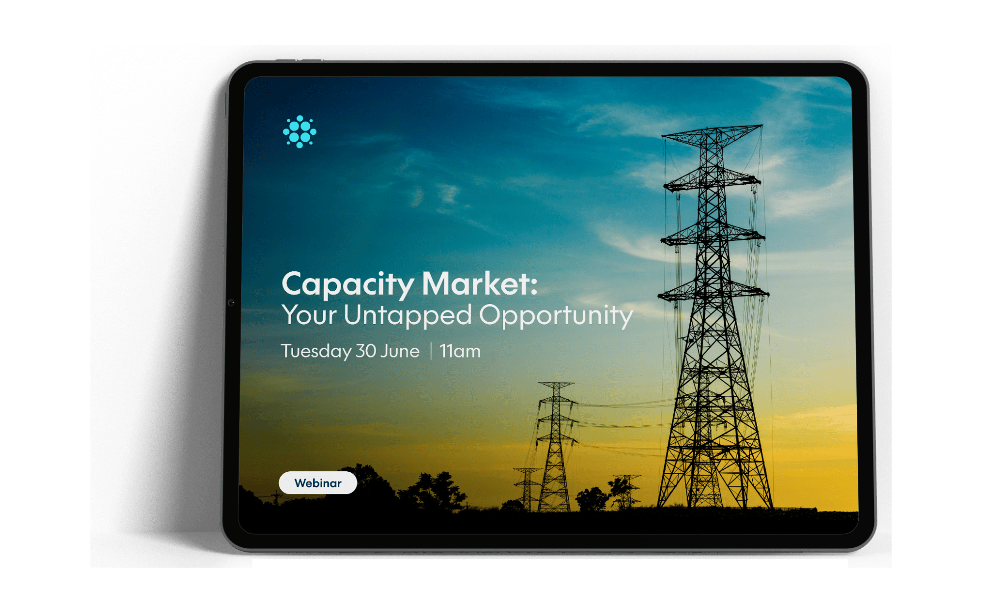 Preview of the Capacity Market: Your Untapped Opportunity on an iPad
