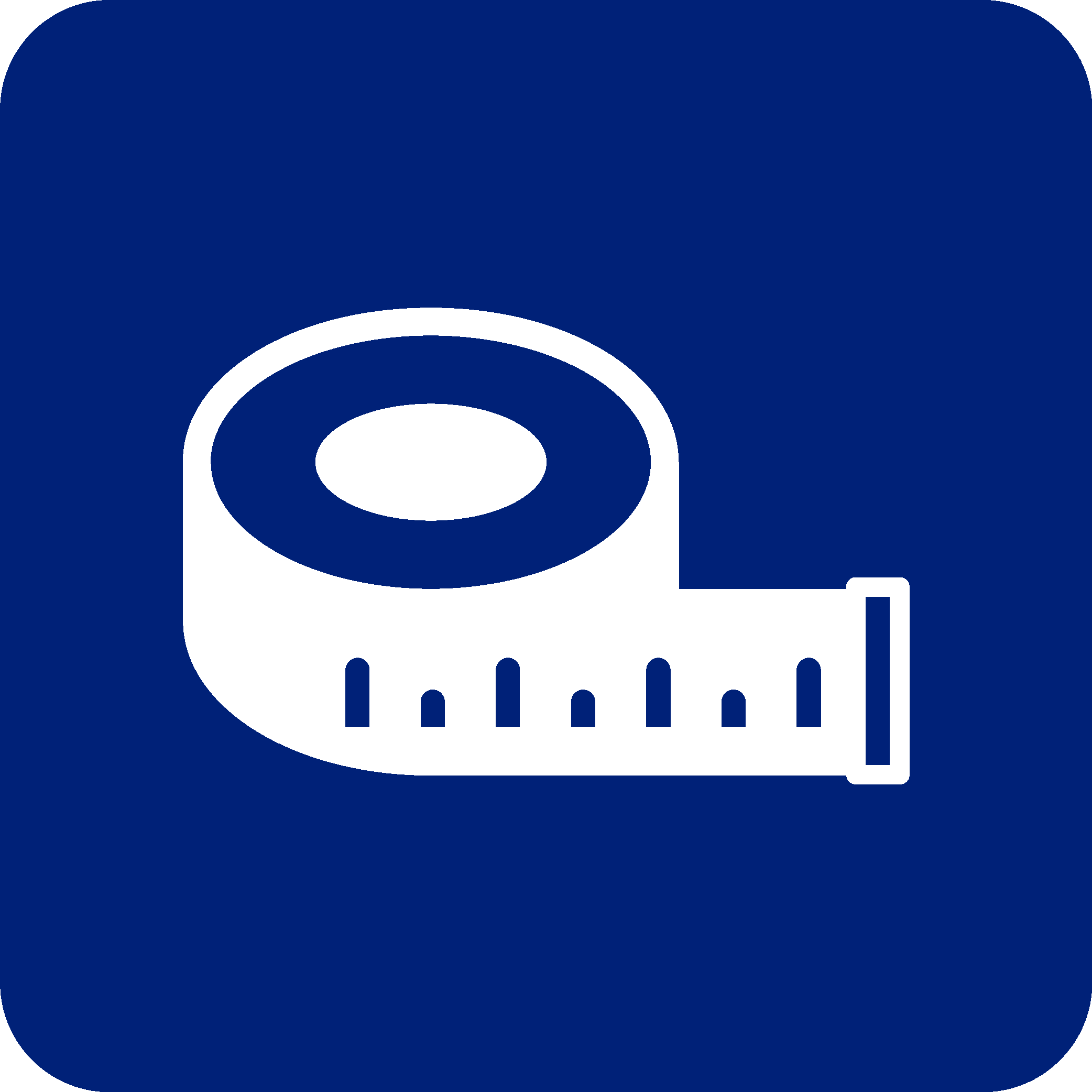 Tape measure icon